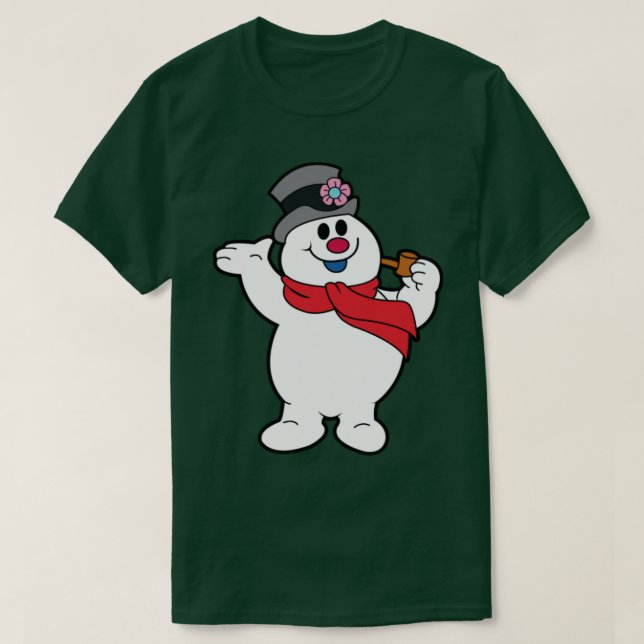 T-shirt Frosty Le Snowman (Design devant)