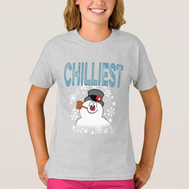T-shirt Frosty the Snowman™ | Chilliest (Devant)