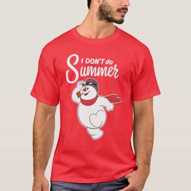 T-shirt Frosty the Snowman™ | Je ne fais pas l'été (Devant)