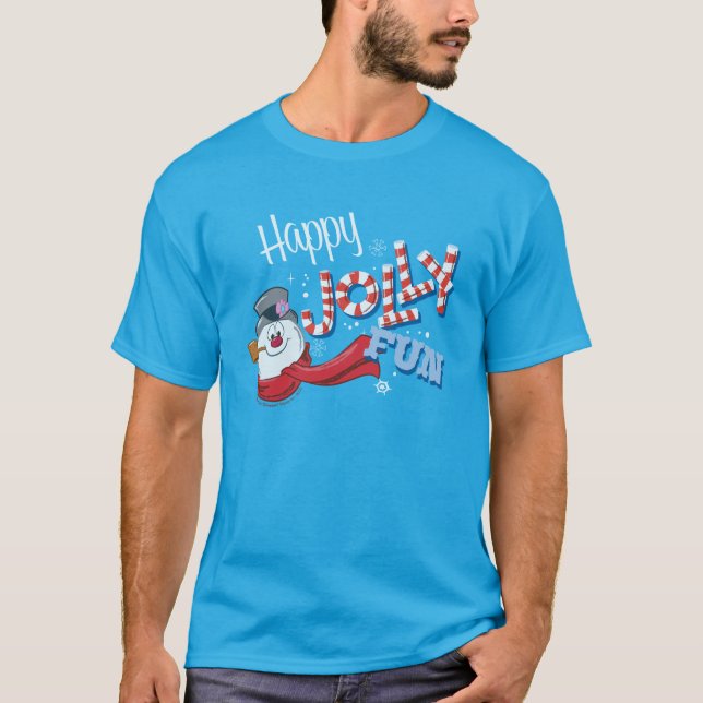 T-shirt Frosty the Snowman™ | Joyeux Jolly Fun (Devant)