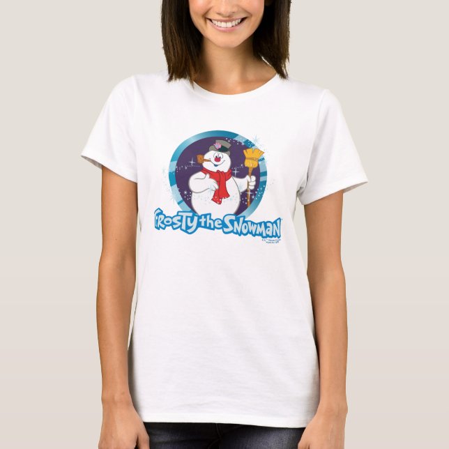 T-shirt Frosty the Snowman™ | Portrait magique Frosty (Devant)