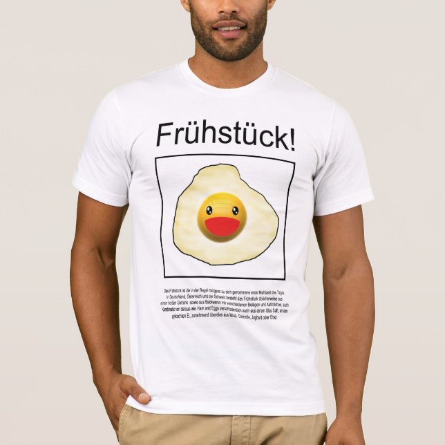 T-shirt Frühstück ! (Devant)