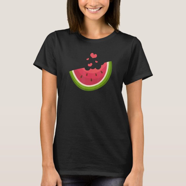 T-shirt Frui de la saison estivale de la pastèque Melon Sl (Devant)