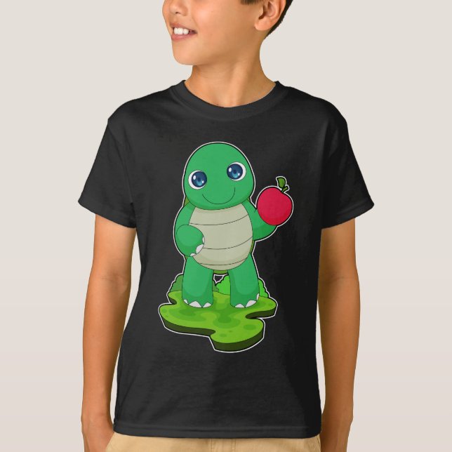 T-shirt Fruit à la pomme de tortue (Devant)