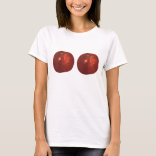 T-shirt Fruit Alimentaire Ancien, Pomme Rouge Délicieuse B