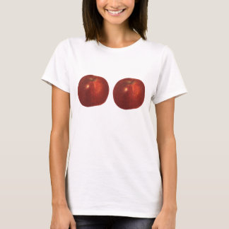 T-shirt Fruit Alimentaire Ancien, Pomme Rouge Délicieuse B