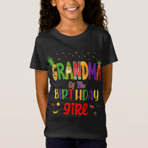T-Shirt Fruit Anniversaire Tropique Fête Correspondant Fam