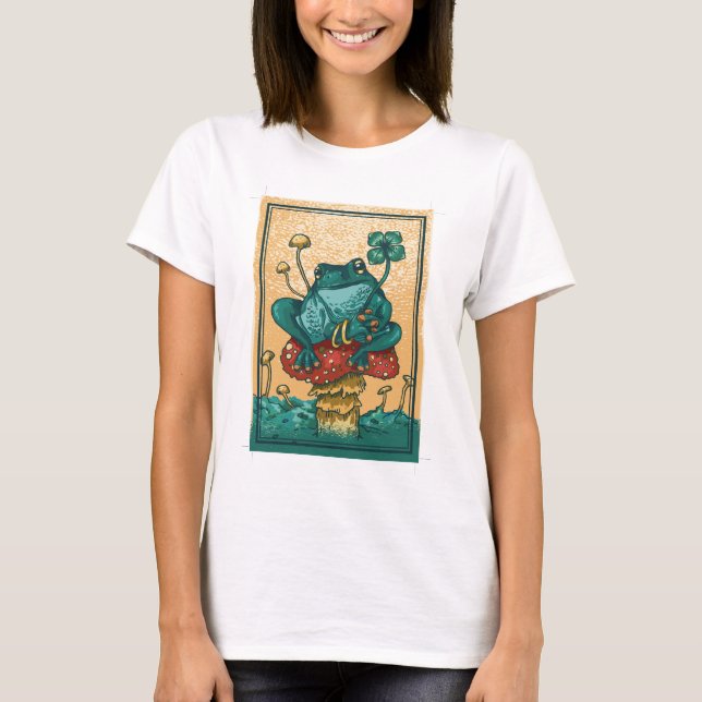 T-shirt Fruit au champignon et au trèfle (Devant)