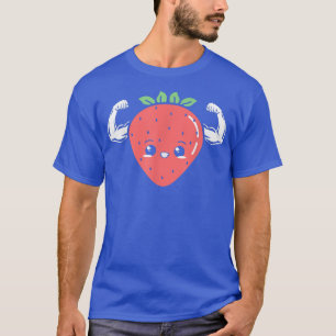 T-shirt Fruit aux fraises Lover Vegetarian Végétarien Sain