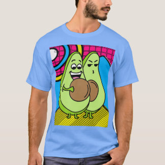 T-shirt Fruit Avocado amusant