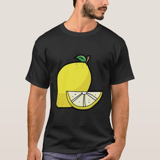 T-shirt Fruit citron citron citron (Devant)
