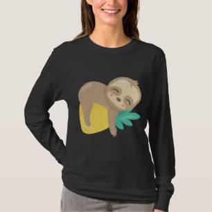 T-shirt Fruit d'ananas Tropical Sloth Baby