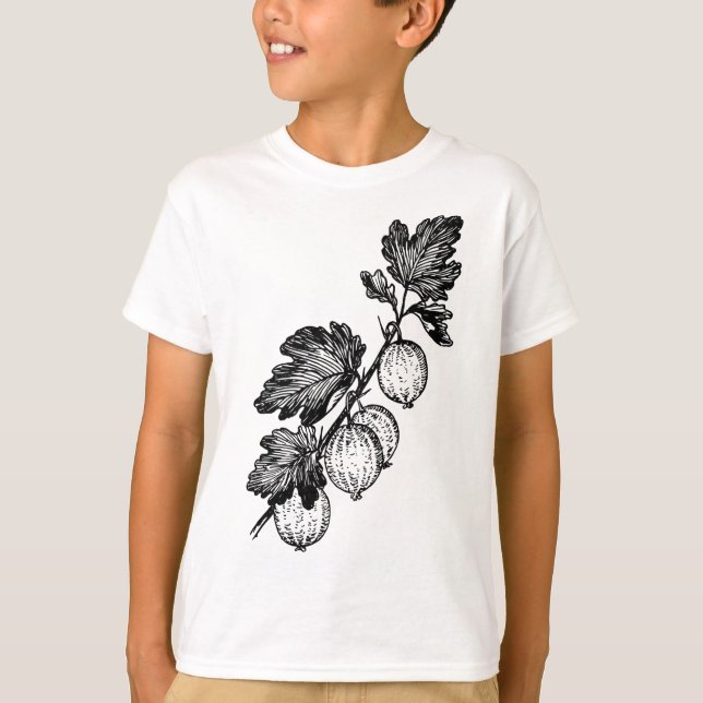 T-shirt Fruit de canneberge (Devant)