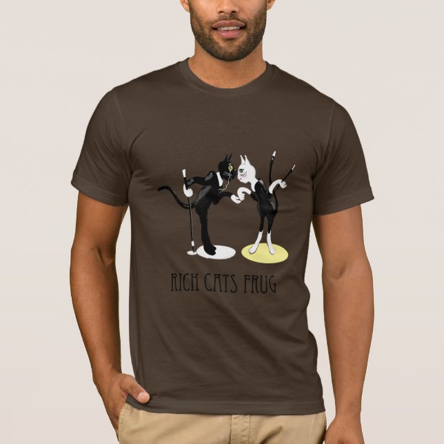 T-shirt Fruit de chats riches (Devant)