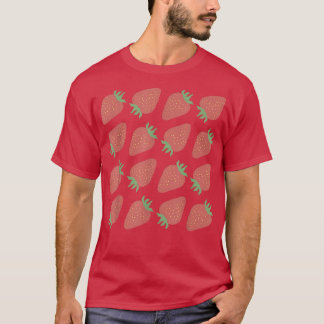 T-shirt Fruit de fraise Alimentation végétarienne Fraise d