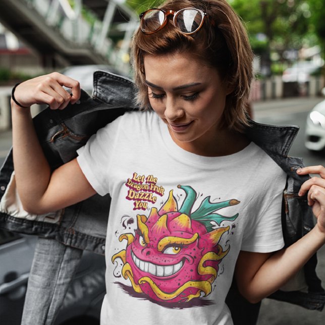 T-shirt Fruit de joie du dragon souriant (Créateur téléchargé)