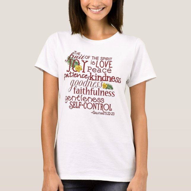 T-shirt Fruit de l'esprit Blouse (Devant)