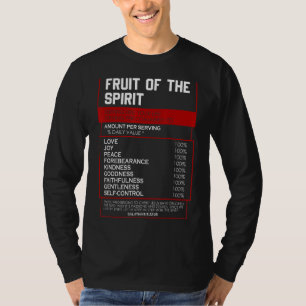 T-shirt Fruit De L'Esprit Galates 522 Inspirationnel Ch