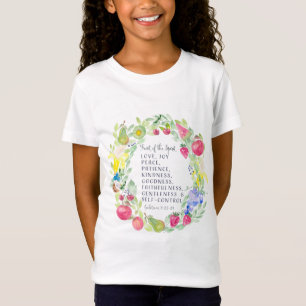 T-Shirt Fruit de l'illustration d'aquarelle d'esprit