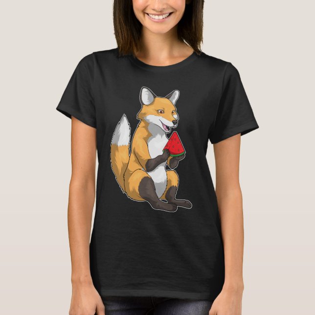 T-shirt Fruit de pastèque Fox (Devant)