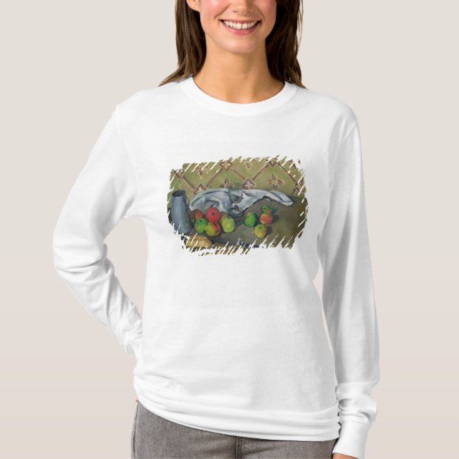 T-shirt Fruit de Paul Cezanne |, serviette et cruche de (Devant)
