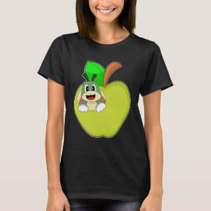 T-shirt Fruit de pomme de chenille