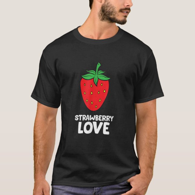 T-shirt Fruit d'été Fruit fraise (Devant)