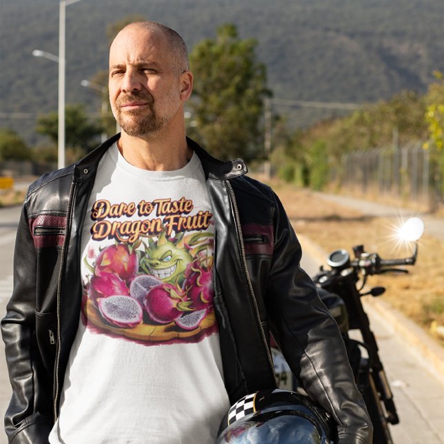 T-shirt Fruit Dragon Vibrant Avec Fruit Dragon Frais (Créateur téléchargé)