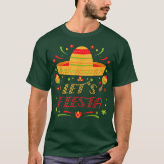 T-shirt Fruit Fiesta Party Avocado Cinco Meican Party