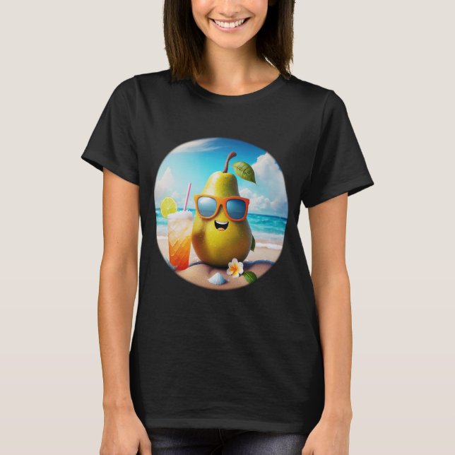 T-shirt Fruit frais - Poire (Devant)