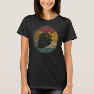 T-shirt Fruit fraise Vintage Festival défoncé Retro