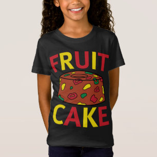 T-Shirt Fruit Gâteau de Noël amusant