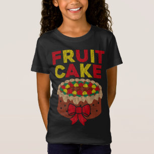 T-Shirt Fruit Gâteau de Noël moche style
