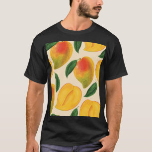 T-shirt Fruit Mango Motif sans joint