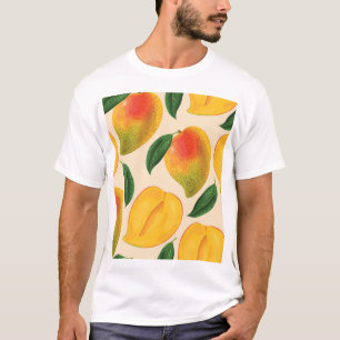 T-shirt Fruit Mango Motif sans joint