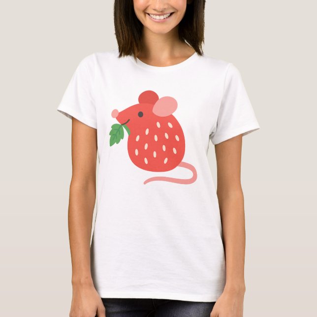 T-shirt Fruit mignon à la fraise (Devant)