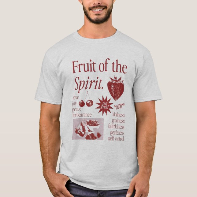 T-shirt Fruit of the Spirit  (Devant)