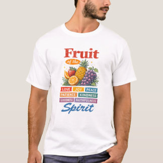 T-shirt Fruit of the Spirit – Love Joy Peace Christian Art