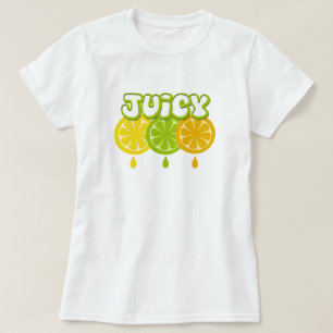 T-Shirt Fruit Orange Citron Vert Citron