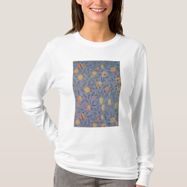 T-shirt Fruit ou "Pomegranate bleu (Devant)