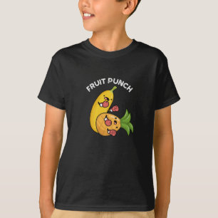 T-shirt Fruit Punch Drôle Boisson Pun Dark BG