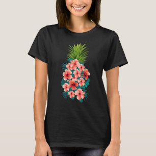 T-shirt Fruit tropical Floral Aloha Hawaii Fleur d'été P