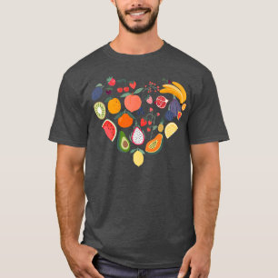 T-shirt Fruit Tropical Lover Vegetarian Végétarien sain Pr