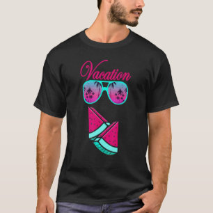T-shirt Fruit Watermelon Coupe Lunettes de soleil Melon Su