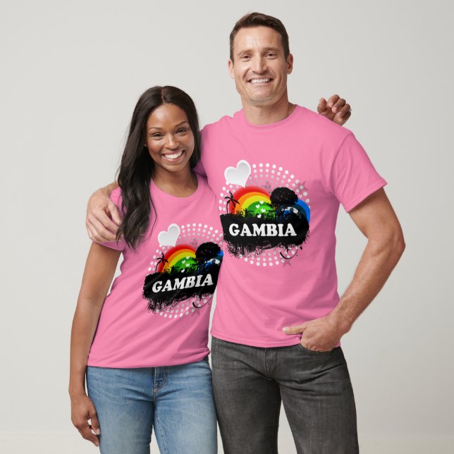 T-shirt Fruité mignonne Gambie (Unisexe)