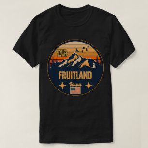 T-shirt Fruitland, Iowa Ia, États-Unis