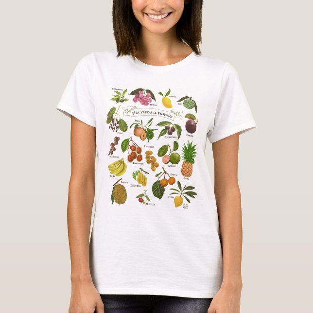 T-shirt Fruits aux Philippines (Devant)