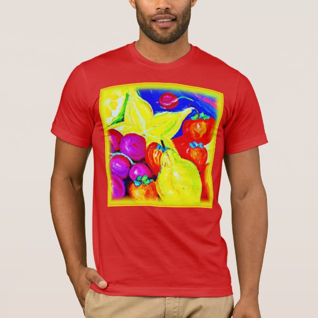 T-shirt Fruits brillants et Ciels stellaires. Commandez dè (Devant)