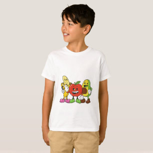 T-shirt Fruits colorés Motif