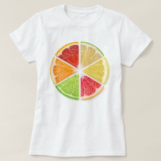 T-shirt Fruits d'agrumes (Design devant)
